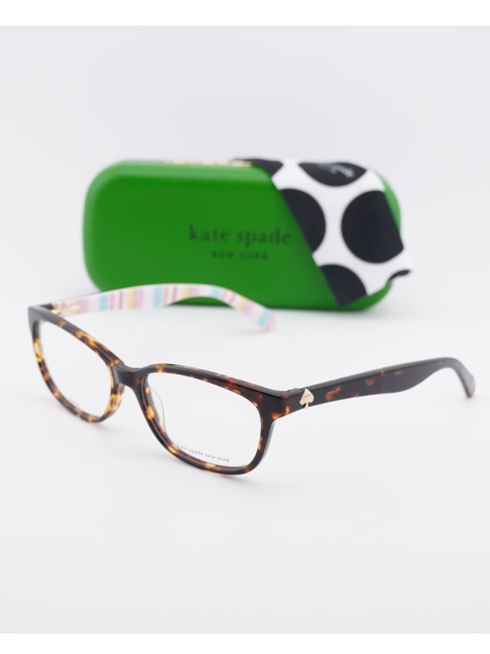 Kate Spade BRYLIE 0RNL 00 Rectangle Eyeglasses – Havana Pattern 54mm